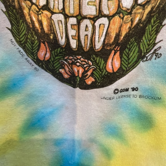 Grateful Dead Spring Tour ‘91 Tie Dye T-Shirt - Picture 4 of 12